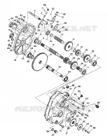 GETRIEBEGEHÄUSE ASSEMBLY UPDATED 2-91 6X6 (4919811981033A)
