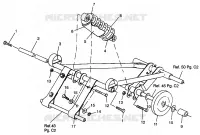 FRONT Drehmomentarm 500 CARB SKS 0962564 and EUROPEAN 500 CARB SKS E962564 (4931873187C004)