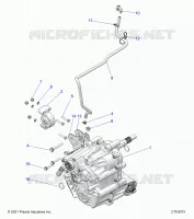ANTRIEB, MAIN GEARCASE MOUNTING