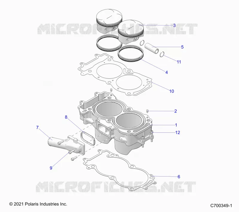 ZYLINDER AND PISTON