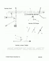 ELEKTRIC, HARNESS, HOOD, E.S. START, TAILLIGHT