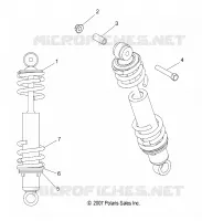FRONT TRACK SCHOCK (7043243)(600 LX)