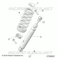 FRONT SUSPENSION SHOCK MOUNTING