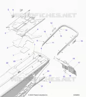 STOSSSTANGE, REAR, CLOSEOFF, TUNNEL COVER