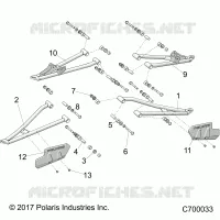 FRONT SUSPENSION CONTROL ARMS