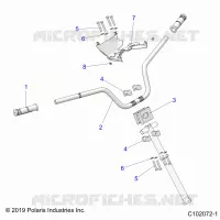 LENKUNG, HANDLEBAR AND CLAMPS