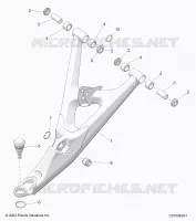 FRONT SUSPENSION CONTROL ARMS LOWER