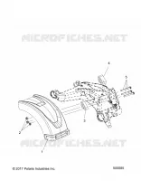 KAROSSERIE HINTEN WHEEL FENDER (USA ONLY)
