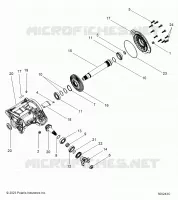 ANTRIEB, RIGHT ANGLE GEARCASE ASM.