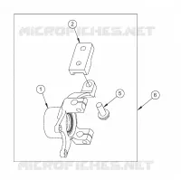 LENKUNG, KNUCKLE, RIGHT W/OFFSET EXTENSION