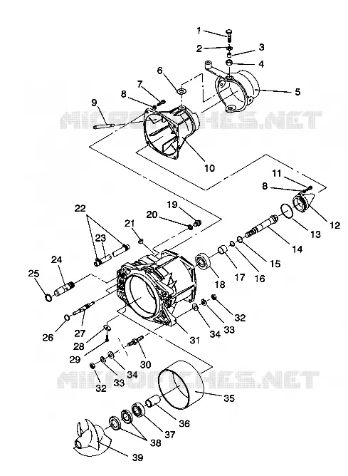 ANTRIEB SL 650 / B934058 (4924732473013A)