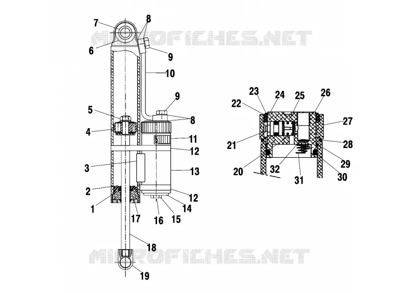 SCHOCK (REAR TRACK)