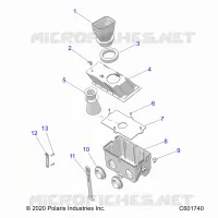 MOTOR, AIR BOX