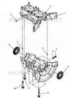 CRANKCASE ASSEMBLY LITE GT 0943133 (49250125010030)