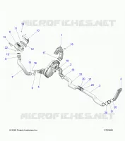 ANTRIEB, CLUTCH COVER, DUCTING