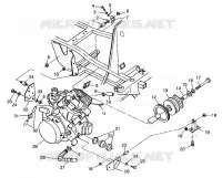 MOTORAUFHÄNGUNG Sportsman 400L W97AC38C (4939673967A010)