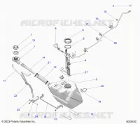 KRAFTSTOFFSYSTEM, FUEL TANK ASM.