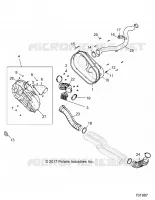 DRIVE TRAIN, CLUTCH COVER AND DUCTING