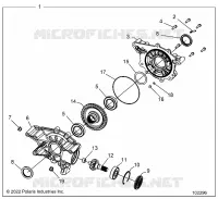 ANTRIEB, REAR GEARCASE INTERNALS
