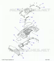 KAROSSERIE HINTEN RACK