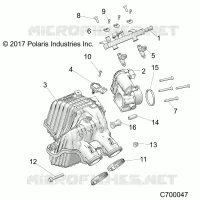 ENGINE, LUFTEINLASS MANIFOLD