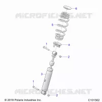 HINTERRADAUFHÃ„NGUNG SHOCKS