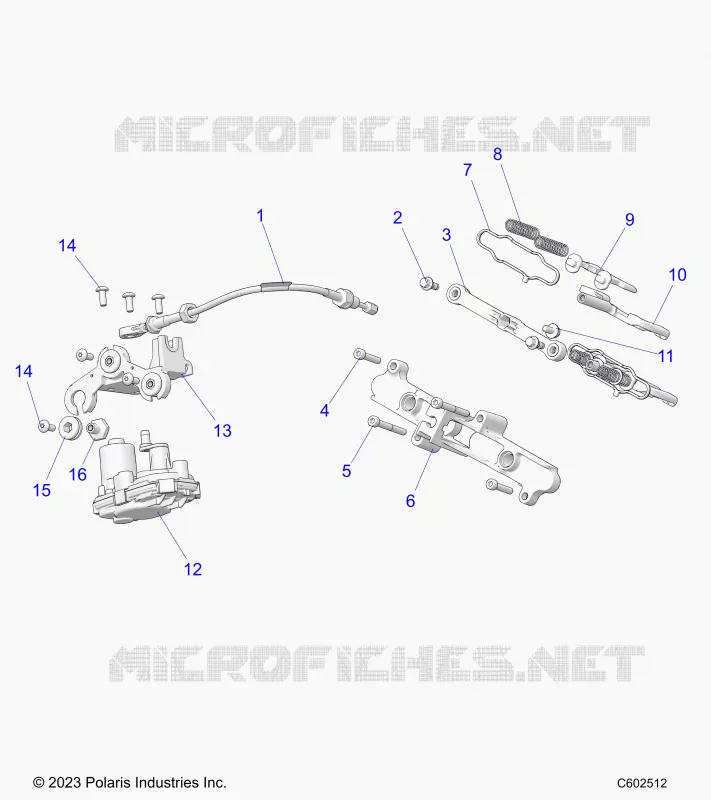 ENGINE, AUSPUFFKLAPPE ASM. AND ACTUATOR