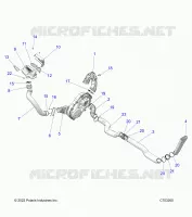 ANTRIEB, CLUTCH COVER, DUCTING