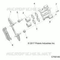 BRAKES, HINTERSATTELS