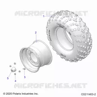 RADS, REAR TIRE