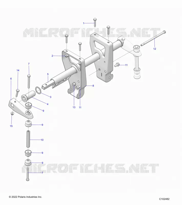 SUSPENSION, DREHSTAB