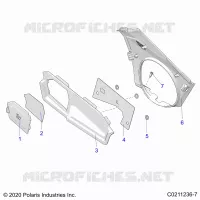 BODY, CLOSE OFF PANEL and ACCESS PANEL