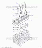 ENGINE, VENTILDECKEL