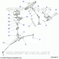 SERVO EPS STEERING ASM.