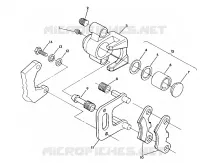FRONT BREMSE 350 4X4 / W928139 (4922832283030A)
