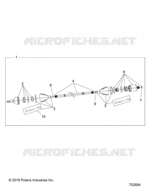 ANTRIEB, HALF SHAFT, FRONT