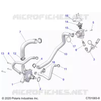 MOTOR, WATERPUMP AND BYPASS