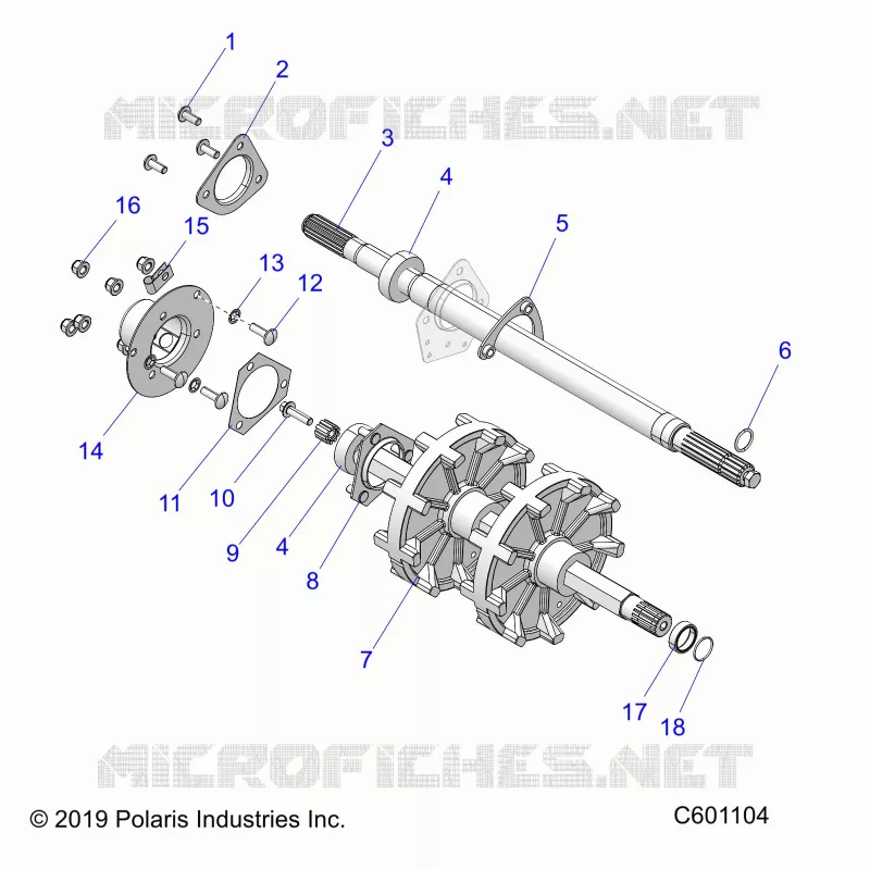 ANTRIEB, JACKSHAFT AND DRIVESHAFT
