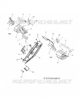 CHASSIS, CLUTCH GUARD AND FUßSTÜTZES