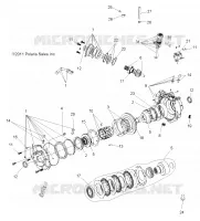 ANTRIEB, FRONT GETRIEBEGEHÄUSE and MOUNTING
