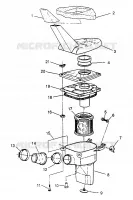 LUFTFILTERKASTEN  6X6 400L
