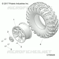 WHEELS, FRONT
