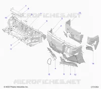HAUBE LINER AND FRONT CLOSEOFF