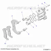 BRAKES, HINTERSATTELS