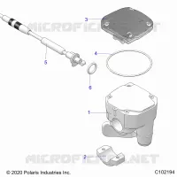 LENKUNG, CONTROLS, THROTTLE ASM. AND CABLE