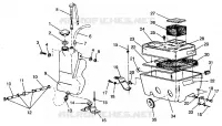 ÖLTANK/LUFTFILTERKASTEN  440 XCR 0941760 (4925182518027A)