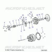 ANTRIEB, CLUTCH, PRIMARY