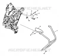 FRONTSCHÜRZE   SHIELDS Trail Blazer W98BA25C (4945464546A007)