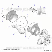 BODY, CLUTCH COVER