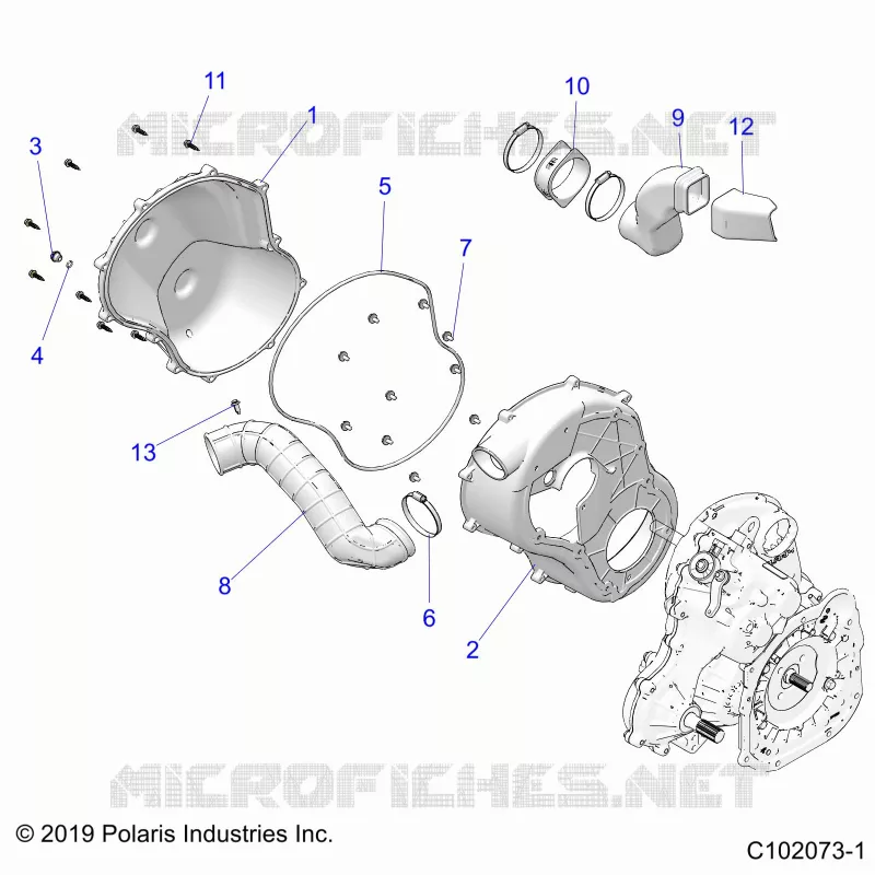 BODY, CLUTCH COVER